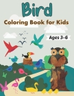 Bird Coloring Book for Kids Ages 3-6: Cute Bird Themed Coloring Pages for Boys and Girls - Includes Ducks, Owls and Peacocks By Starshine Cover Image