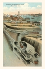 Vintage Journal Hudson and Manhattan Tube, New York City Cover Image