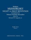 Night on Bald Mountain: Study score By Modest Mussorgsky, Nikolai Rimsky-Korsakov (Arranged by), Jr. Sargeant, Richard W. (Editor) Cover Image
