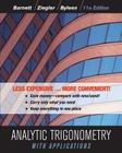 Analytic Trigonometry with Applications By Raymond A. Barnett, Michael R. Ziegler, Karl E. Byleen Cover Image
