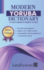 Modern Yoruba Dictionary: Yoruba-English, English-Yoruba By Kasahorow Cover Image