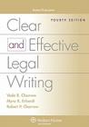 Clear and Effective Legal Writing Cover Image