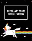 Pregnancy Books For First Time Moms: Unicorn, Pregnancy Record Book Large Print 8.5