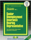 Senior Unemployment Insurance Hearing Representative: Passbooks Study Guide (Career Examination Series) Cover Image