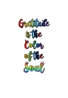 Gratitude Is The Color Of Soul: Because Gratitude is a Attitude (Mind #1) By Gratitude Attitude Cover Image
