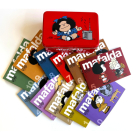 11 tomos de MAFALDA en una lata roja (Edición limitada) / 11 Mafalda's titles in  a red can (Limited Edition) By Quino Cover Image