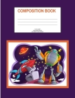 Composition Book: Space; college ruled; 50 sheets/100 pages; 7.44
