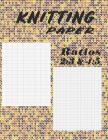 Knitting Paper Ratios 2: 3 & 4:5: Two Ratios Grid & Graph Notebook - Pattern 2 By Red Dot Cover Image