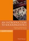 An Intro to Sociolinguistics, (Blackwell Textbooks in Linguistics) Cover Image