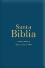 Biblia Rvr60 Letra Grande/Tamaño Manual - Azul Acero Con Indice Y Cierre (Bible Rvr60 Lp/Pocket Size - Steel Blue with Index and Closure) Cover Image