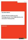 (K)eine Wiedereinführung der Vermögensteuer? Die Möglichkeiten der deutschen Finanzpolitik By Anna Maria Melcher Cover Image