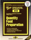 QUANTITY FOOD PREPARATION: Passbooks Study Guide (Occupational Competency Examination) By National Learning Corporation Cover Image