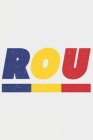 Rou: Rumänien Tagesplaner mit 120 Seiten in weiß. Organizer auch als Terminkalender, Kalender oder Planer mit der rumänisch By Mes Kar Cover Image