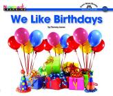 We Like Birthdays Shared Reading Book (Lap Book) (Sight Word Readers) Cover Image