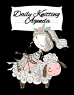 Daily Knitting Agenda (1 Year, 12 Months): Personal Knitting Planner For Inspiration & Motivation Cover Image