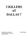 3 Killers at Dallas By Chief Phil Doherty Cover Image
