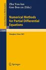 Numerical Methods for Partial Differential Equations: Proceedings of a Conference Held in Shanghai, P.R. China, March 25-29, 1987 (Lecture Notes in Mathematics #1297) Cover Image