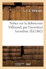 Notice sur la défonceuse Vallerand, par l'inventeur lui-même Cover Image