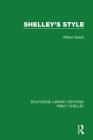 Shelley's Style (Rle: Percy Shelley) Cover Image