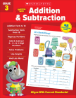 Scholastic Success with Addition & Subtraction Grade 3 Workbook Cover Image