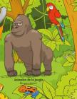 Animales de la jungla libro para colorear 1 Cover Image