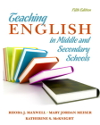 Teaching English in Middle and Secondary Schools By Rhoda Maxwell, Mary Meiser, Katherine McKnight Cover Image