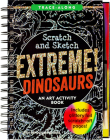 Scratch & Sketch Extreme Dinosaurs By Peter Pauper Press (Manufactured by) Cover Image