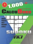 1,000 + Calcudoku sudoku 7x7: Logic puzzles easy - medium levels By Basford Holmes Cover Image