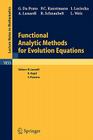 Functional Analytic Methods for Evolution Equations (Lecture Notes in Mathematics #1855) Cover Image