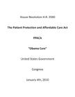 The Patient Protection and Affordable Care Act PPACA 