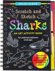 Scratch & Sketch(tm) Sharks (Trace Along) By Inc Peter Pauper Press (Created by) Cover Image