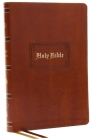 KJV Holy Bible: Giant Print Thinline, Tan Leathersoft, Red Letter, Comfort Print (Thumb Indexed): King James Version (Vintage) By Thomas Nelson Cover Image