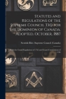 Statutes and Regulations of the Supreme Council 33@ for the Dominion of Canada, Adopted, October, 1887 [microform]: With the Grand Regulations of 1762 By Scottish Rite (Masonic Order) Suprem (Created by) Cover Image