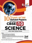 10 YEAR-WISE Solved Papers (2013 - 2022) for CBSE Class 10 Science with Value Added Notes 2nd Edition Cover Image