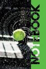 Notebook: Tennis Ball Machine Pretty Composition Book for Club Players Cover Image
