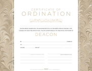 Deacon Ordination Flat Certificate (Pkg 6) By Broadman Church Supplies Staff (Contribution by) Cover Image