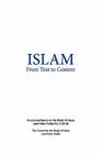 Islam from Text to Context: Occasional Papers in the Study of Islam and Other Faiths No.2 (2010) By Peter Riddell (Editor) Cover Image