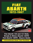 Fiat Abarth 1972-1987 (Road Test Portfolio) By R.M. Clarke Cover Image