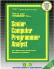 Senior Computer Programmer Analyst: Passbooks Study Guide (Career Examination Series) Cover Image