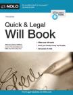Quick & Legal Will Book By Denis Clifford Cover Image