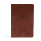 CSB Every Day with Jesus Daily Bible, Brown LeatherTouch By Selwyn Hughes, CSB Bibles by Holman Cover Image