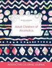 Adult Coloring Journal: Adult Children of Alcoholics (Sea Life Illustrations, Tribal Floral) Cover Image