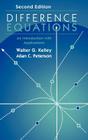 Difference Equations: An Introduction with Applications By Walter G. Kelley, Allan C. Peterson Cover Image
