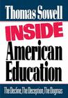 Inside American Education By Thomas Sowell Cover Image