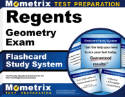 Regents Geometry Exam Flashcard Study System: Regents Test Practice Questions & Review for the New York Regents Examinations Cover Image