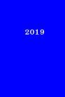 2019: Kalender/Terminplaner: 1 Woche auf 2 Seiten, Format ca. A5, Cover blau By Edition Ananda Cover Image
