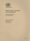 Report of the Committee on Contributions Supplement No. 11 By United Nations (Manufactured by) Cover Image