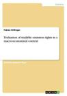 Evaluation of tradable emission rights in a macro-economical context By Fabian Stillinger Cover Image