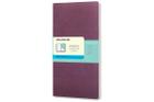 Moleskine Chapters Journal, Slim Large, Dotted, Plum Purple, Soft Cover (4.5 x 8.25) By Moleskine Cover Image