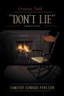 Granny Said DON'T LIE: A Book of Poetry By Timothy Poulsen, Laila Savolainen (Illustrator) Cover Image